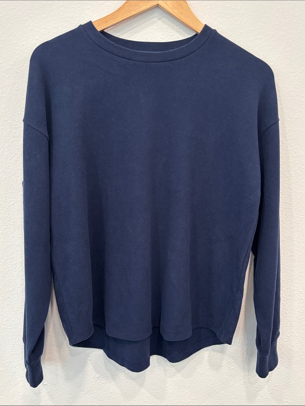 J. Crew Men’s Navy Crewneck Sweater - Classic Lightweight Pullover Size S